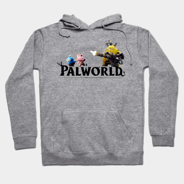 Palworld Pals Hoodie by Borg219467